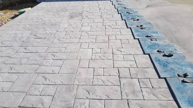 Baskı beton uygulaması 03