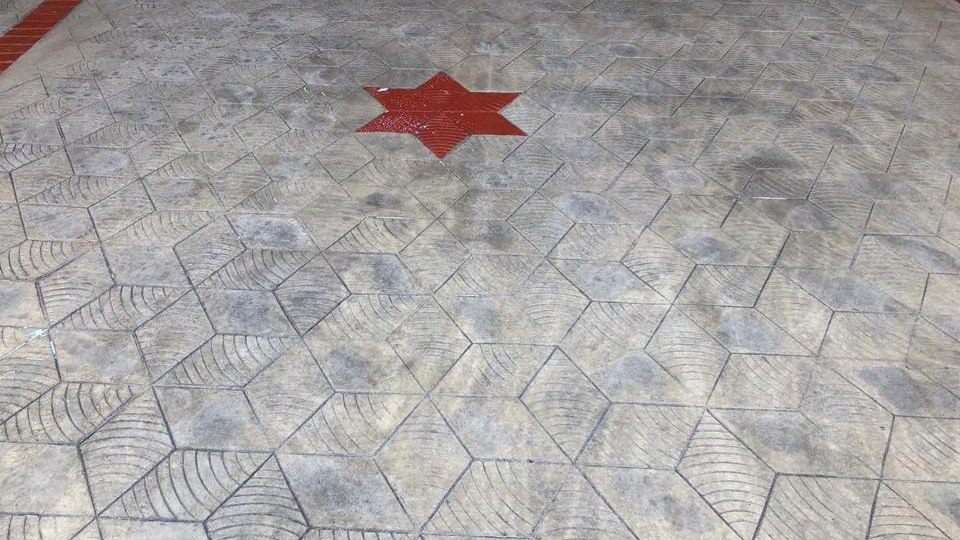 Baskı beton uygulaması 04