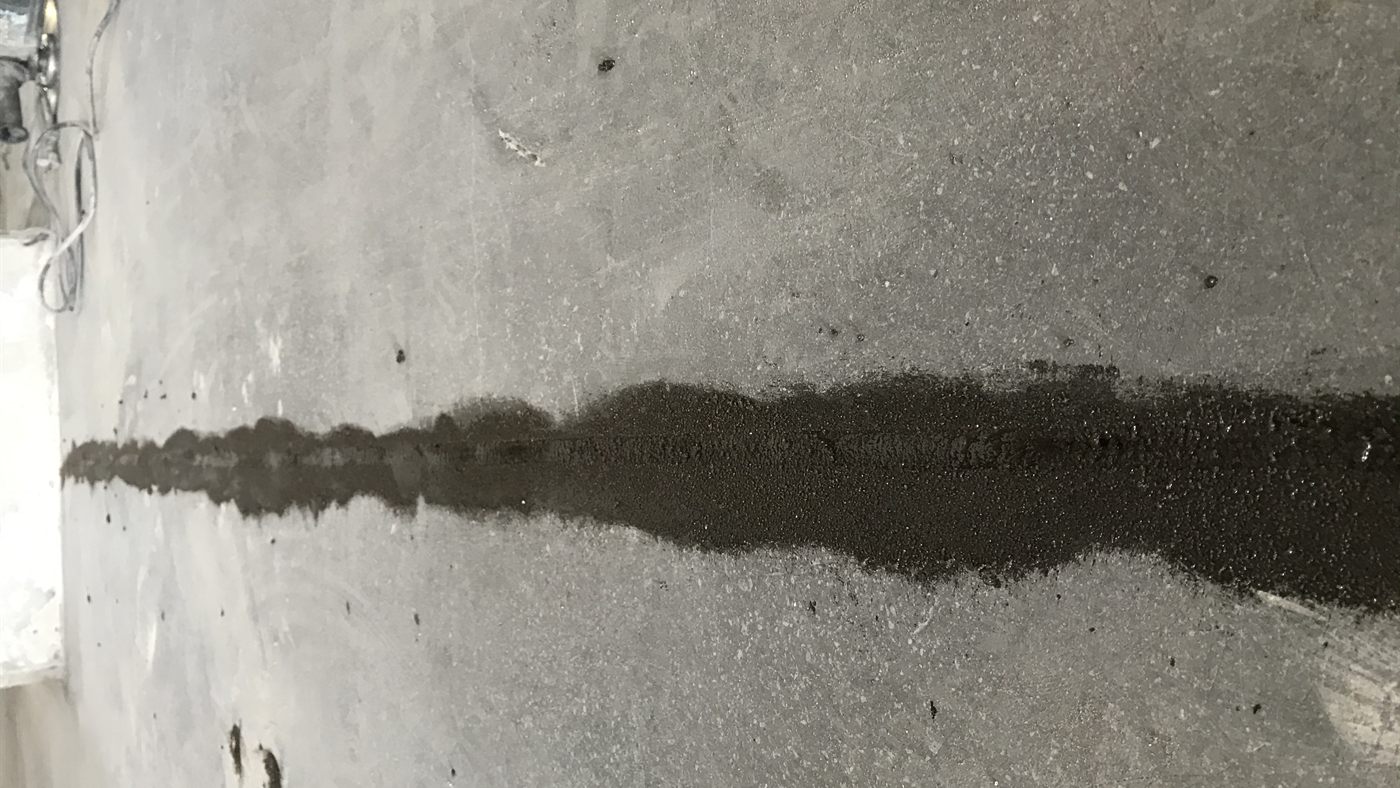 Beton zemin onarımı — derz çalışması 02